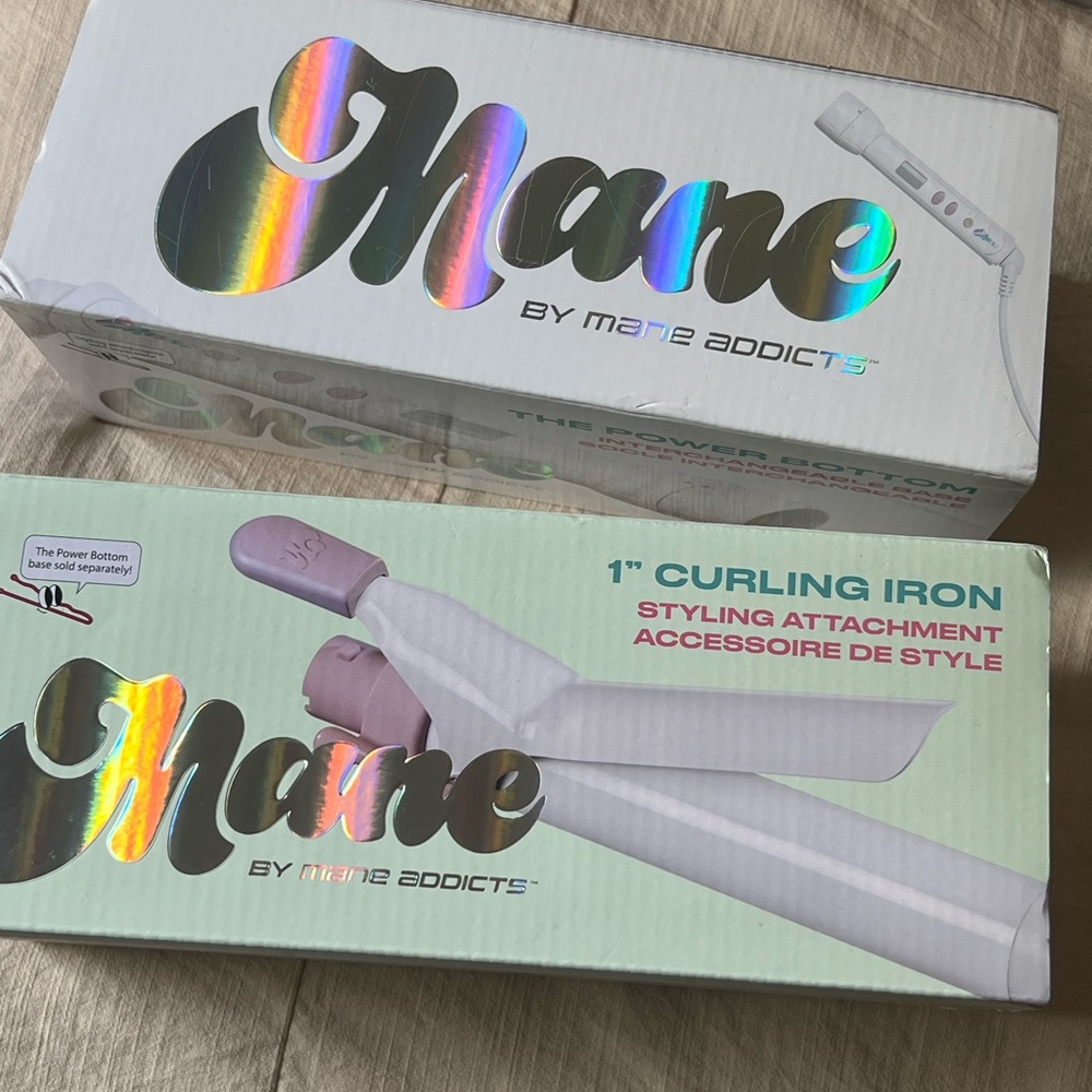 Mane Power Bottom Base + Curling Iron attachment